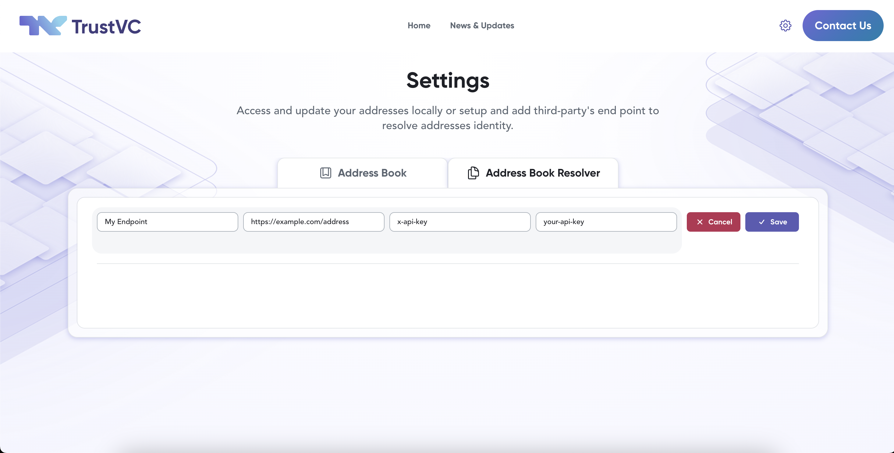 Settings-filled